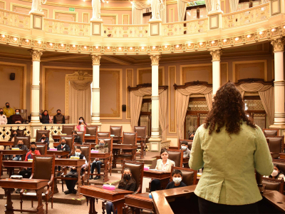 En el Poder Legislativo, SIPINNA Puebla realiza encuentro con niñas, niños y adolescentes - 20 de octubre de 2022