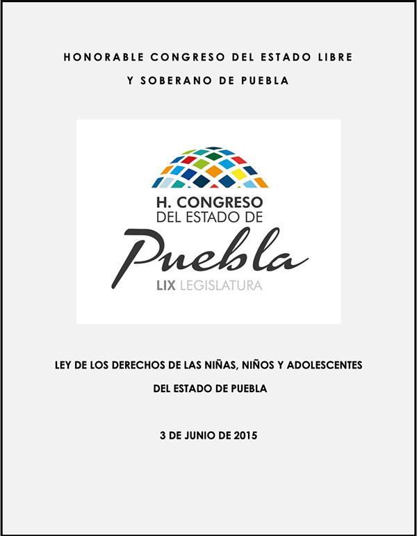 Ley de los Derechos de las Niñas, Niños y Adolescentes del Estado de Puebla